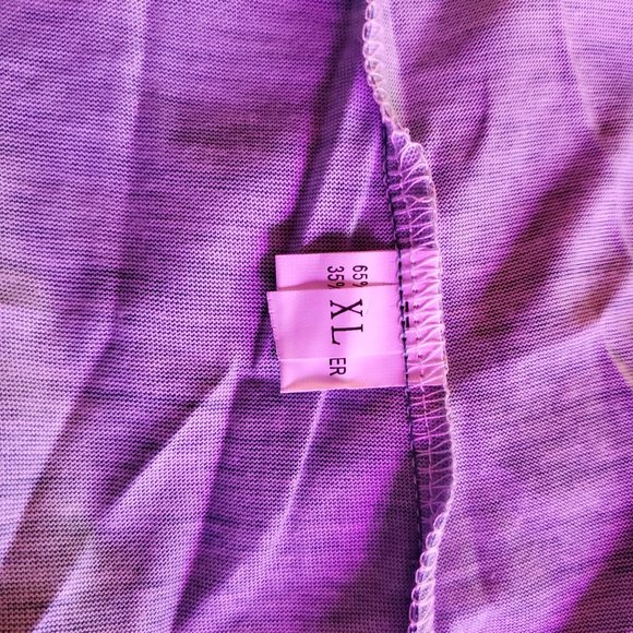 NWT White & Green gradient / tie dye tank Vogue - Picture 5 of 5